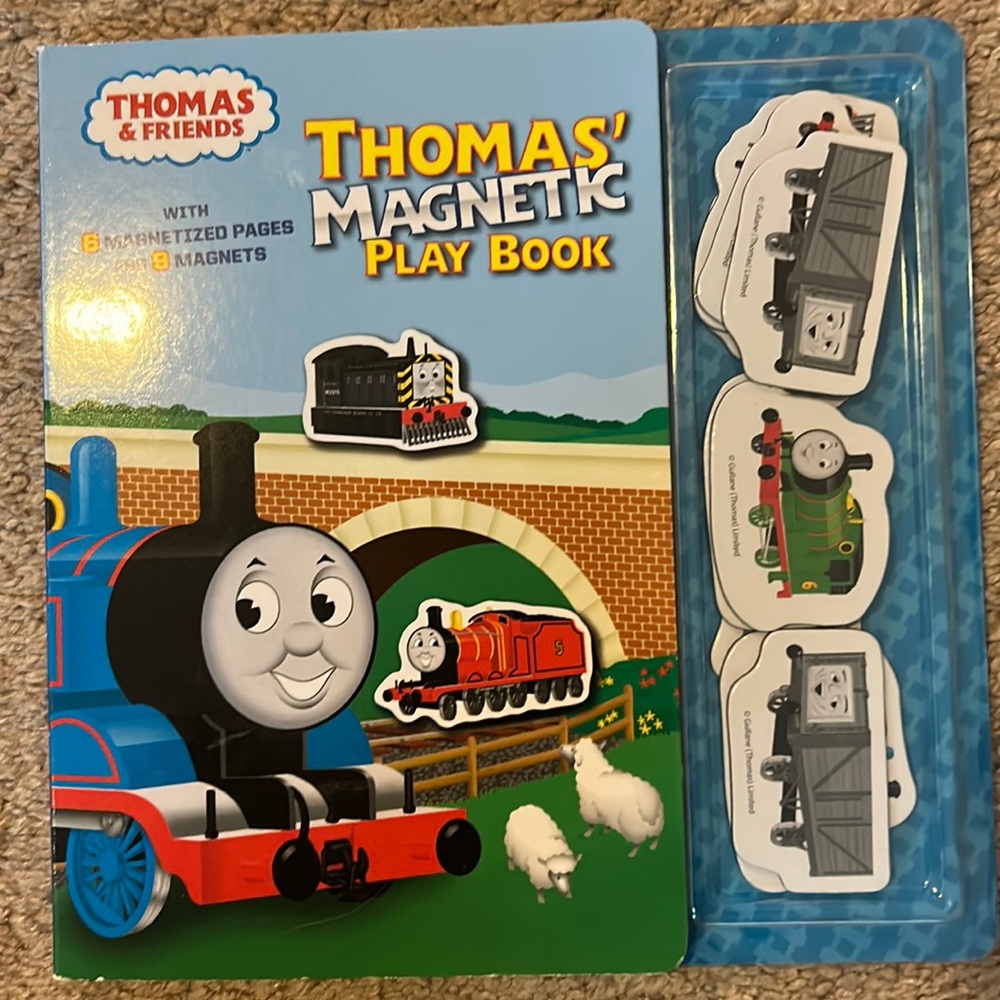 Thomas’ Magnetic Play Book. Brand new never opened
